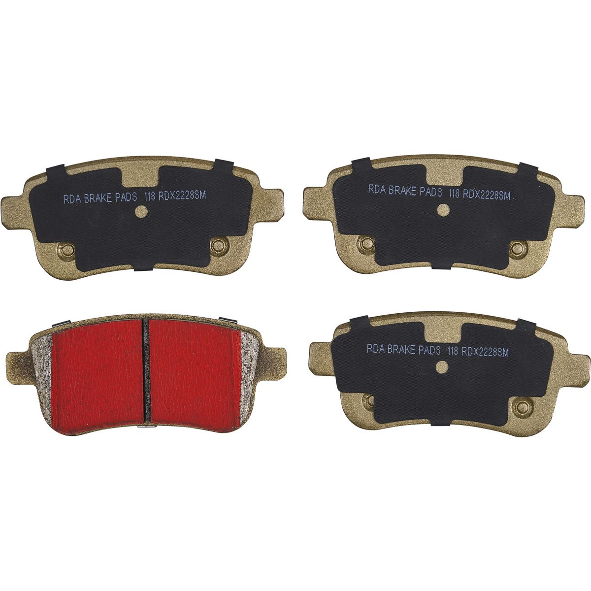 RDA Brakes Extreme Brake Pad Set Rear RDX2228SM