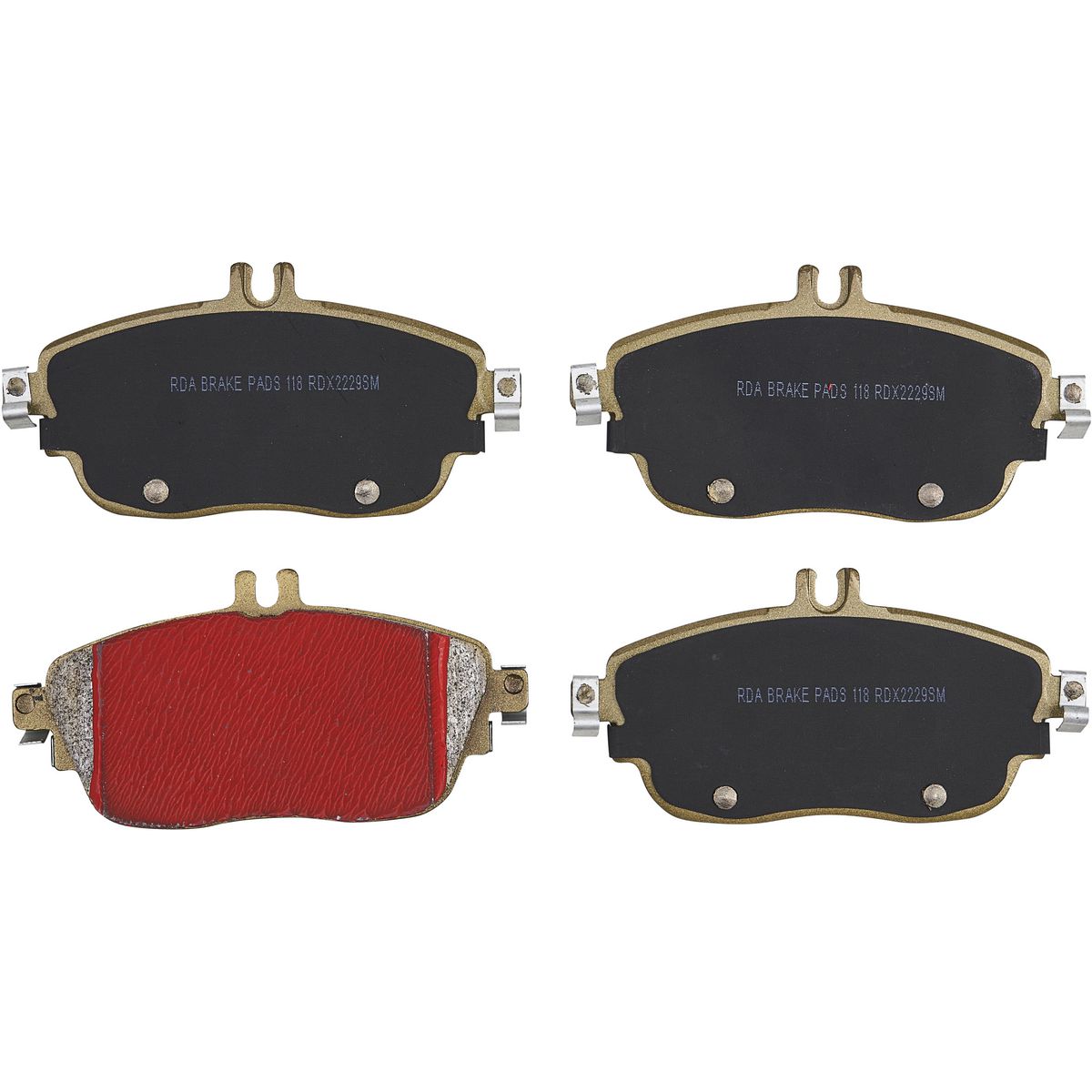 RDA Brakes Extreme Brake Pad Set Front RDX2229SM