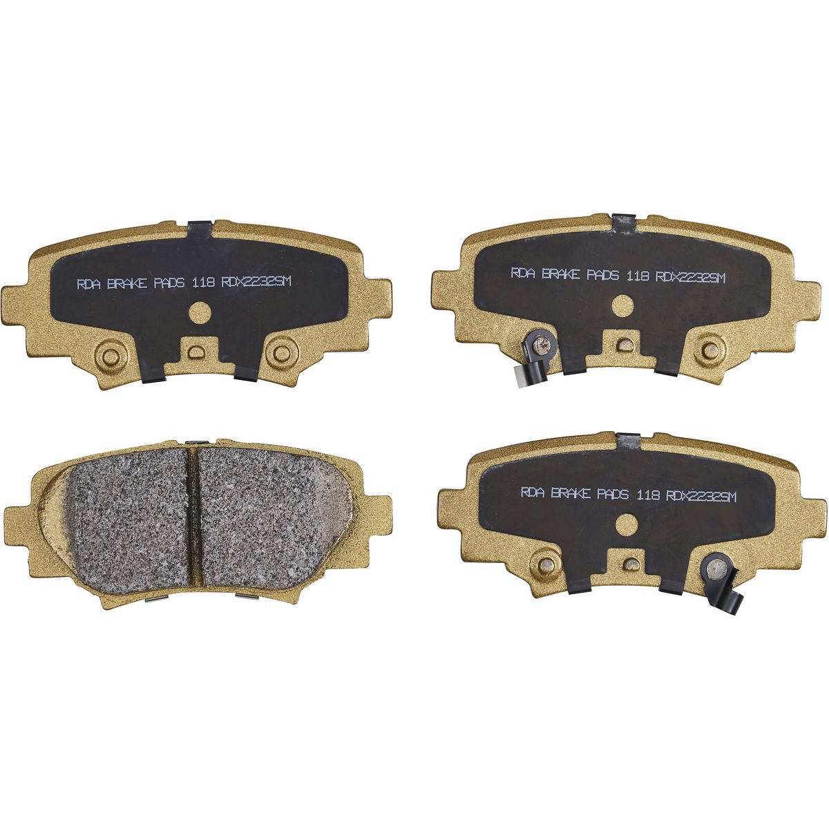 RDA Brakes Extreme Brake Pad Set Rear RDX2233SM