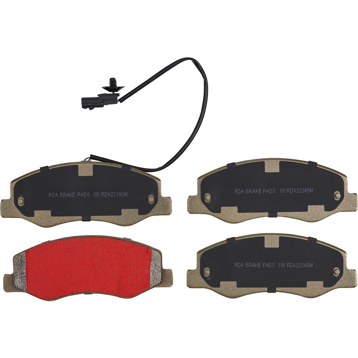 RDA Brakes Extreme Brake Pad Set Rear RDX2234SM