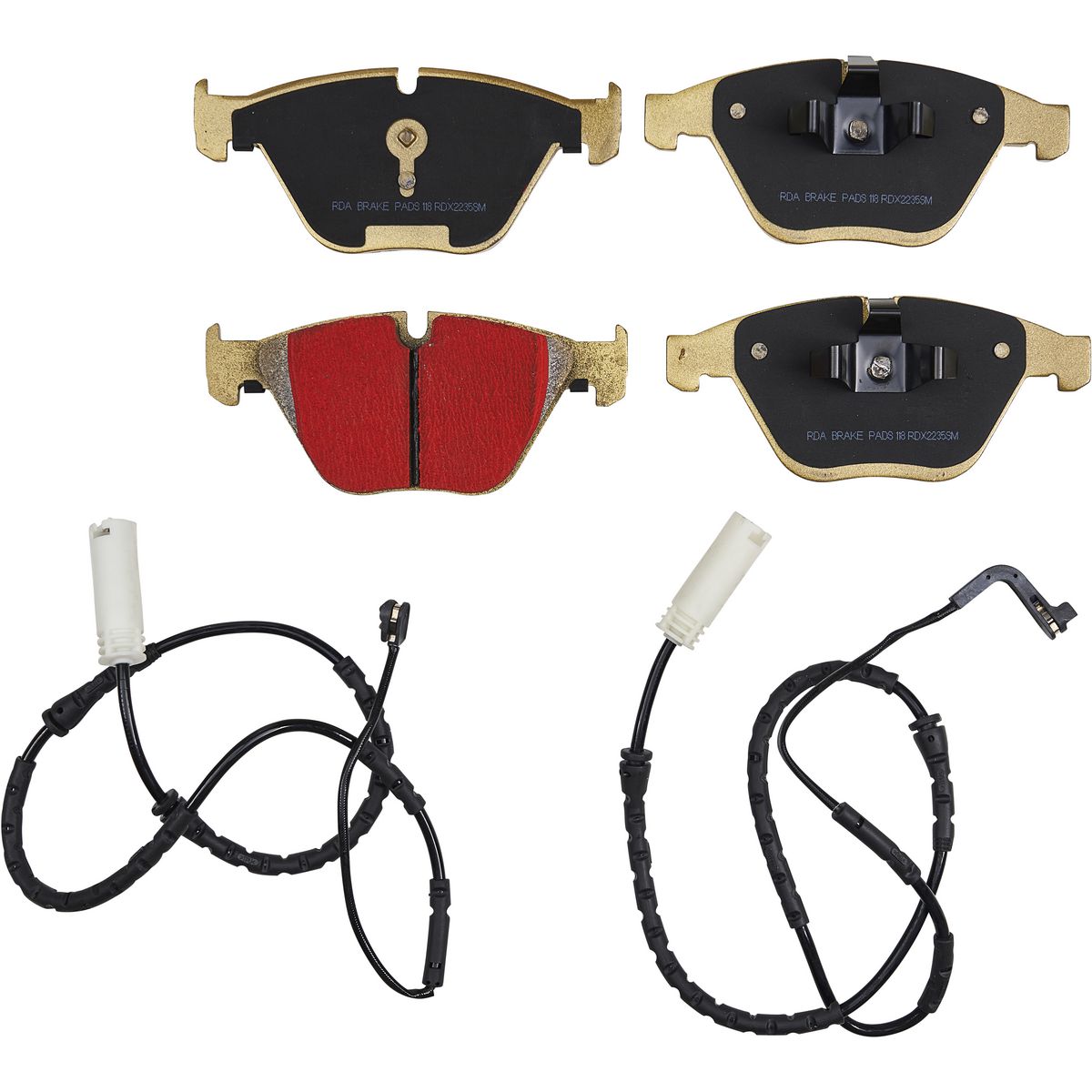 RDA Brakes Extreme Brake Pad Set Front RDX2235SM