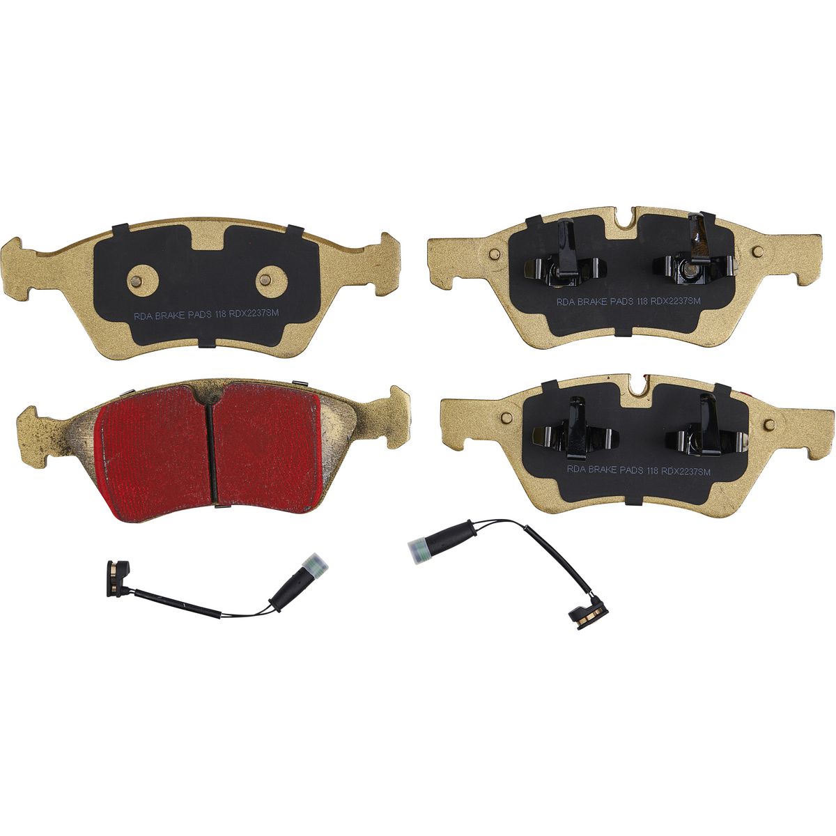 RDA Brakes Extreme Brake Pad Set Front RDX2237SM