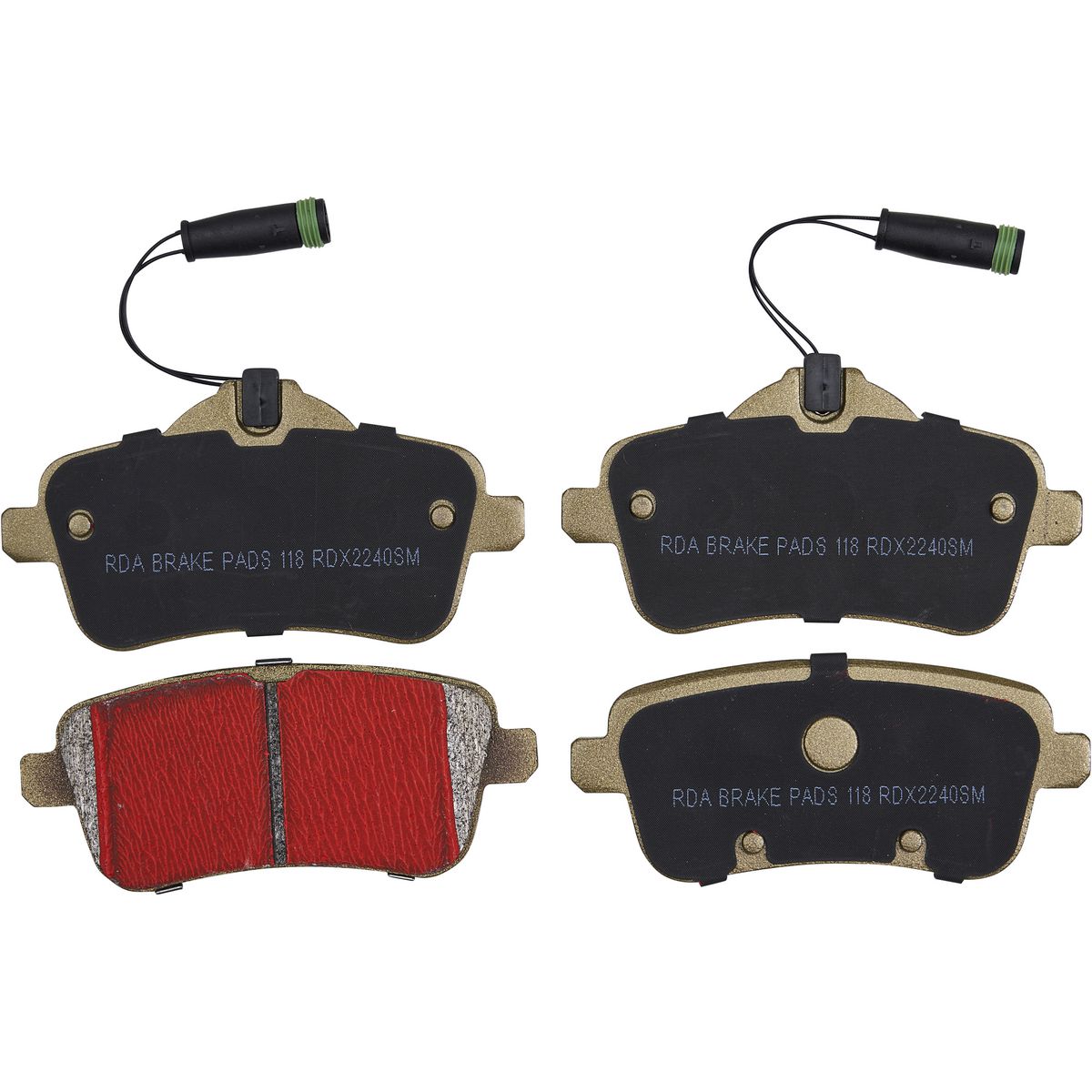 RDA Brakes Extreme Brake Pad Set Rear RDX2240SM