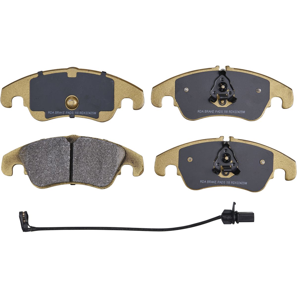RDA Brakes Extreme Brake Pad Set Front RDX2242SM