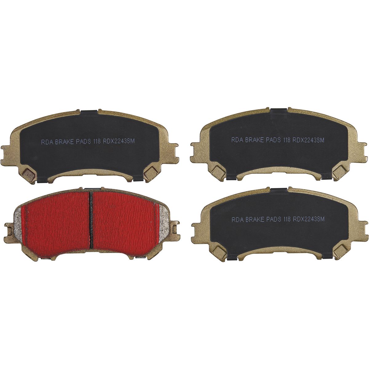 RDA Brakes Extreme Brake Pad Set Front RDX2243SM