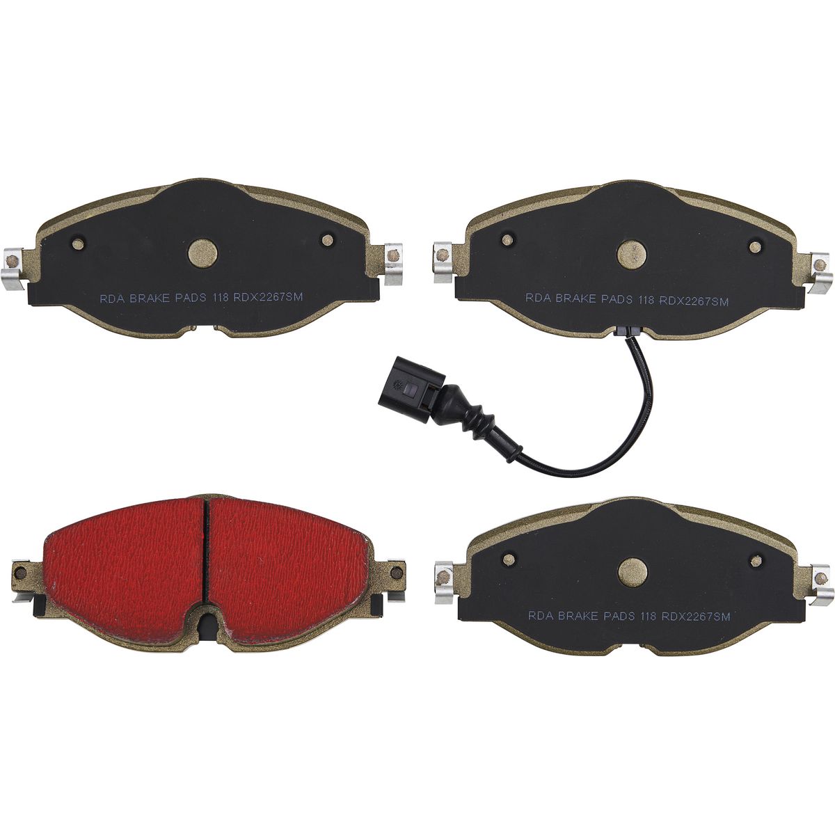 RDA Brakes Extreme Brake Pad Set Front RDX2267SM