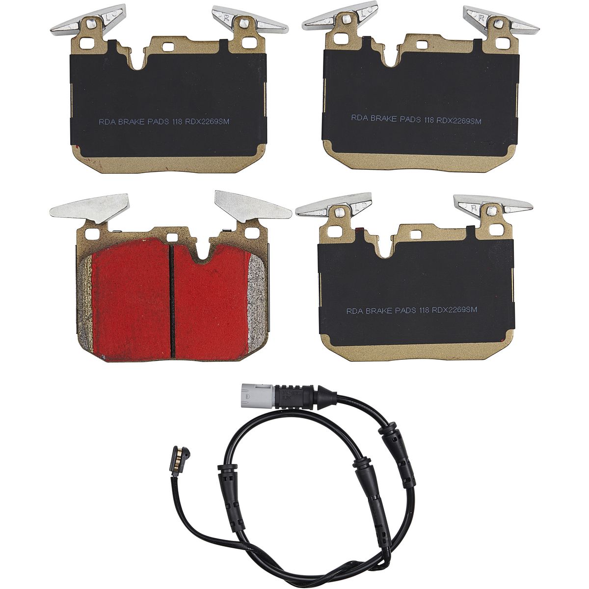 RDA Brakes Extreme Brake Pad Set Front RDX2269SM