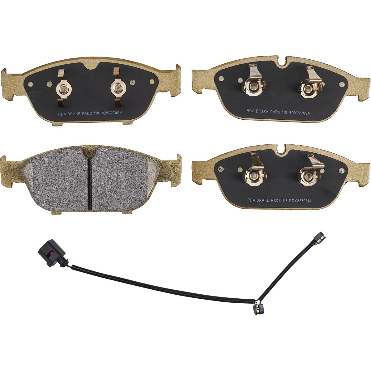 RDA Brakes Extreme Brake Pad Set Front RDX2270SM