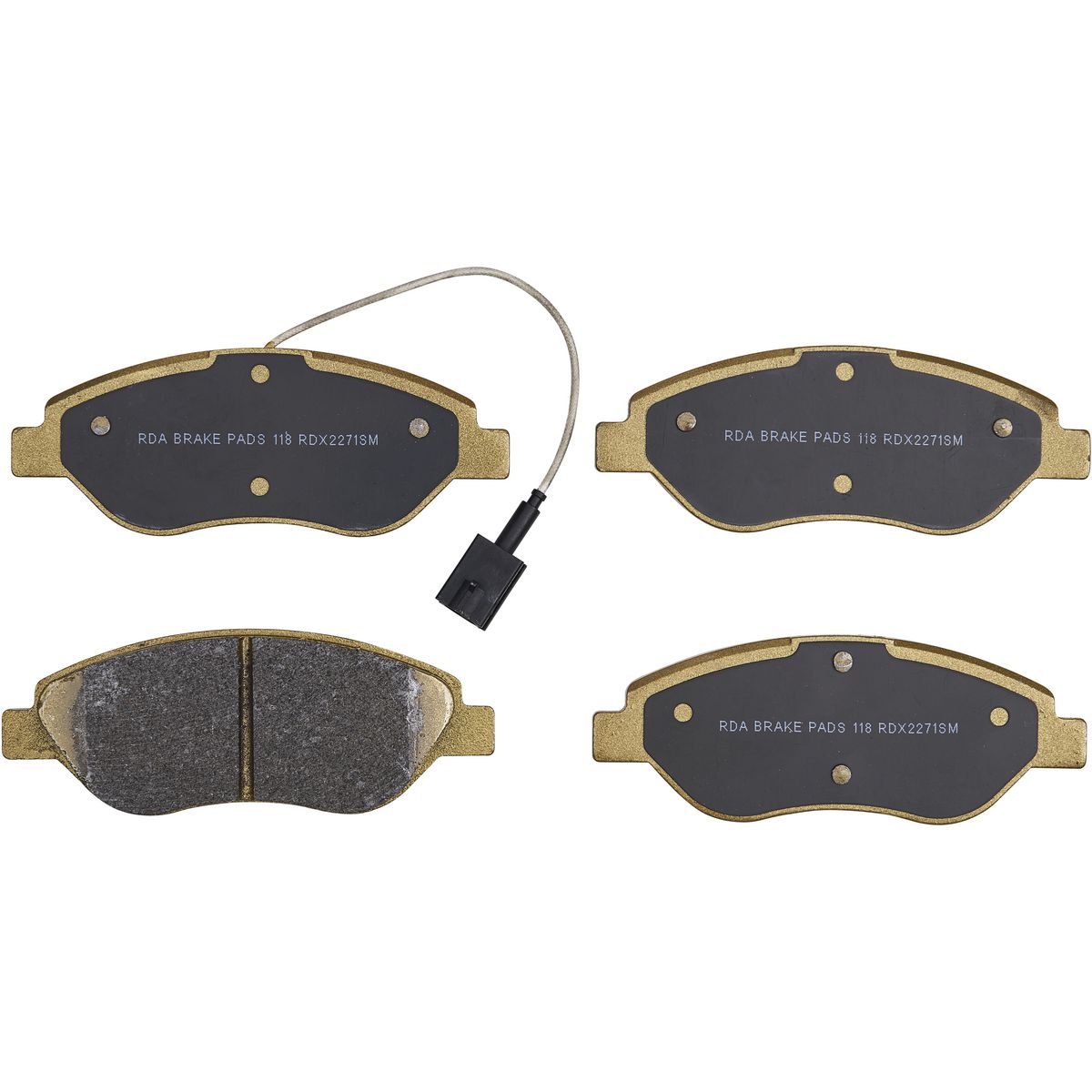 RDA Brakes Extreme Brake Pad Set Front RDX2271SM