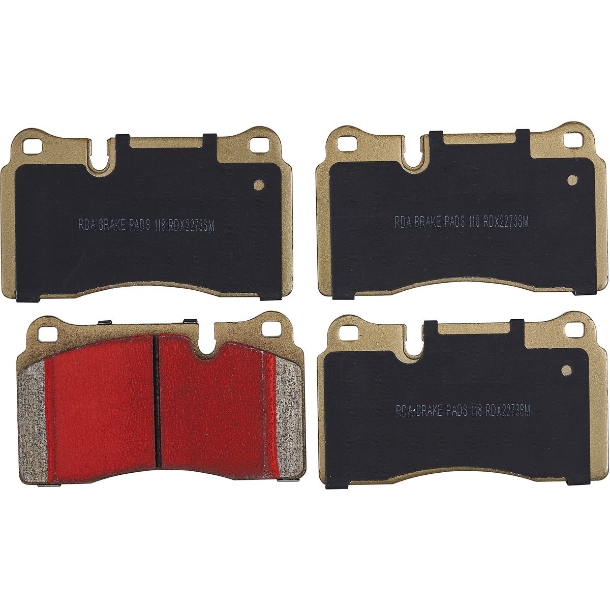 RDA Brakes Extreme Brake Pad Set Front RDX2273SM