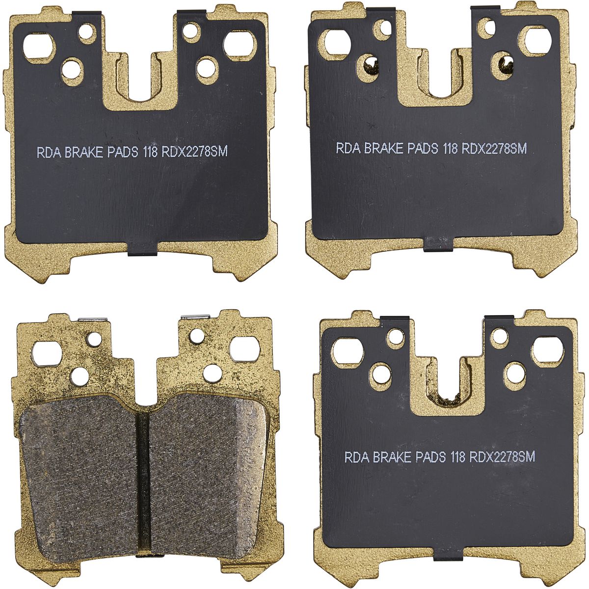RDA Brakes Extreme Brake Pad Set Rear RDX2278SM