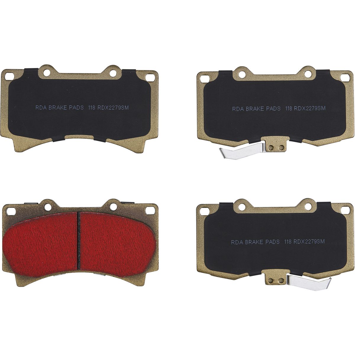 RDA Brakes Extreme Brake Pad Set Front RDX2279SM