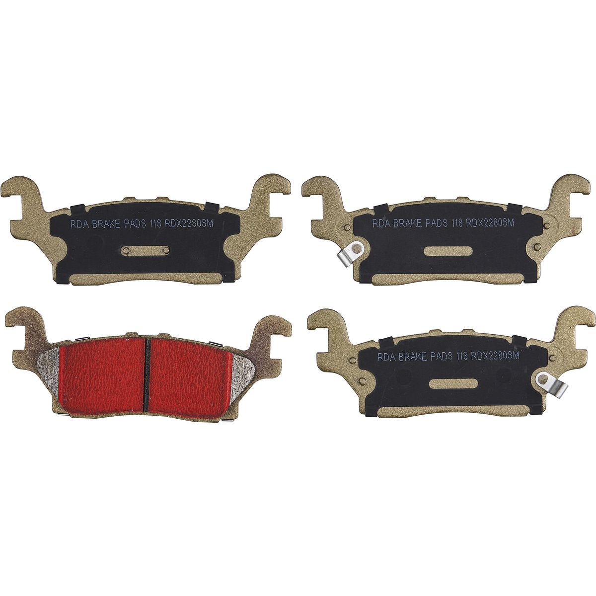 RDA Brakes Extreme Brake Pad Set Rear RDX2280SM