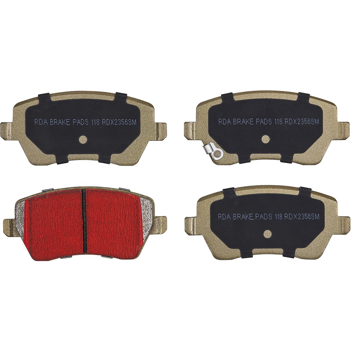 RDA Brakes Extreme Brake Pad Set Front RDX2356SM