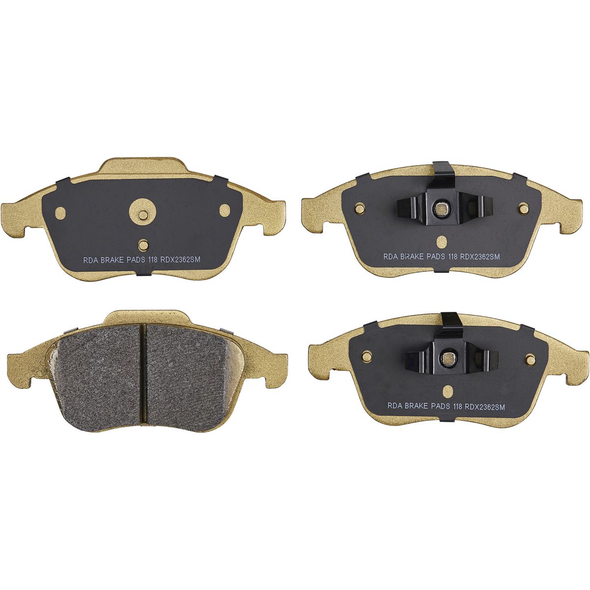 RDA Brakes Extreme Brake Pad Set Front RDX2362SM