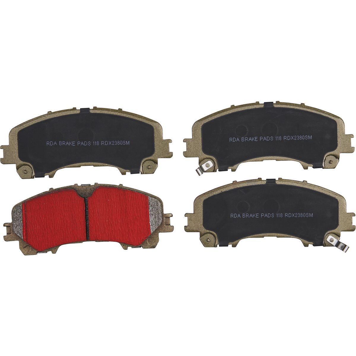RDA Brakes Extreme Brake Pad Set Front RDX2380SM