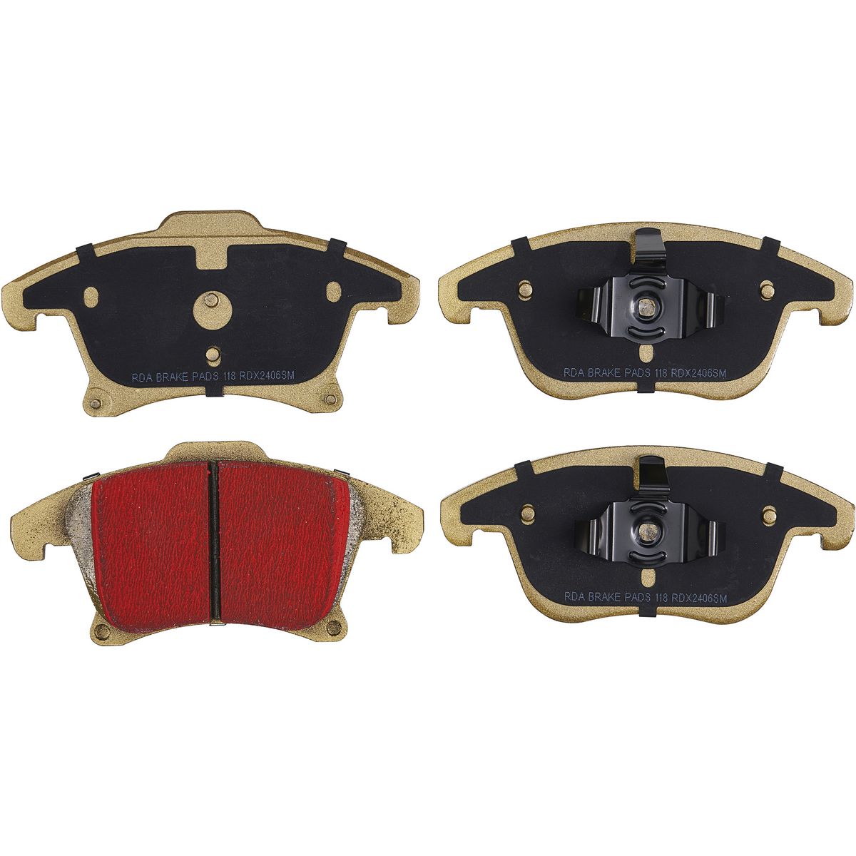 RDA Brakes Extreme Brake Pad Set Front RDX2406SM