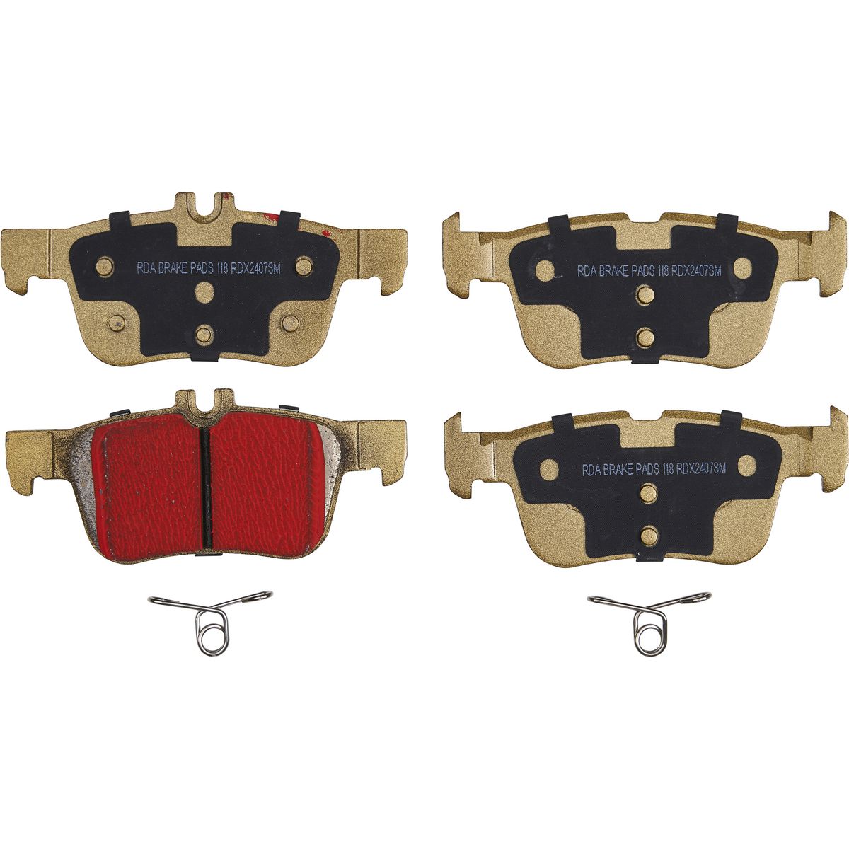 RDA Brakes Extreme Brake Pad Set Rear RDX2407SM