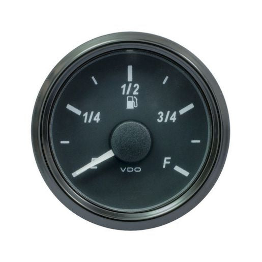VDO Singleviu Fuel Level Gauge E-F 0-90 Ohm A2C3833140030