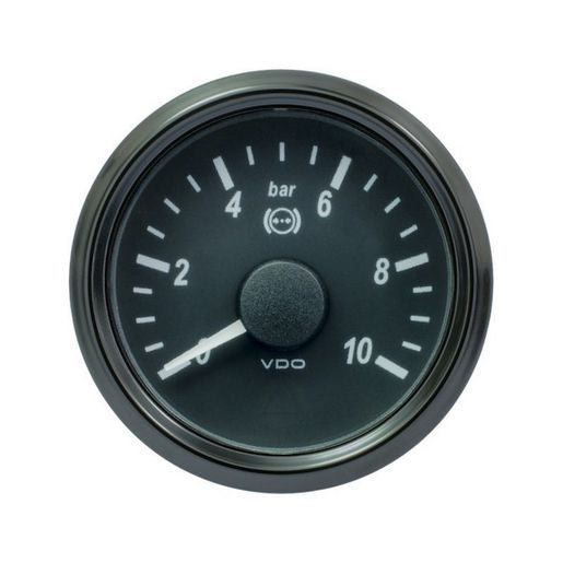 VDO Singleviu Brake Pressure Gauge 0-10 Bar 10-180 Ohm A2C3833450030