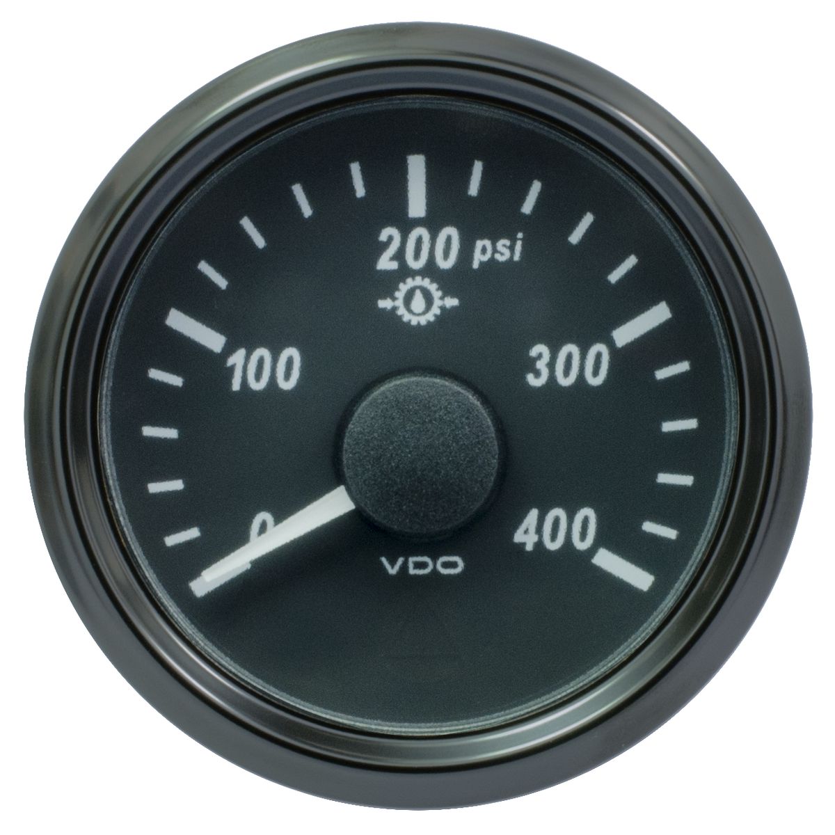 VDO Singleviu Transmission Oil Pressure Gauge 0-400Psi A2C3833500030