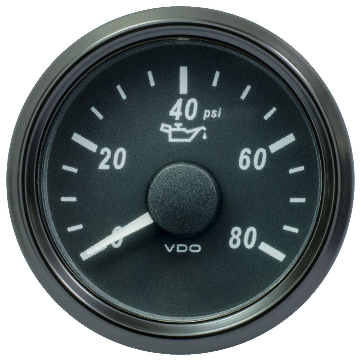VDO Oil Pressure Gauge 0-80Bar 52mm Round A2C3833190030