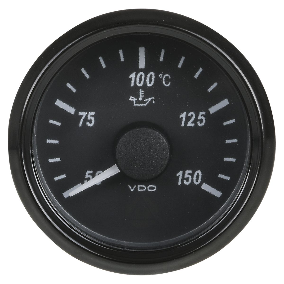 VDO Oil Temperature Gauge 50-150deg C 52mm Round A2C3833380030
