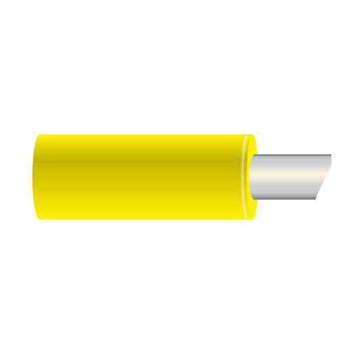 OEX 5mm Single Core Tinned Marine Cable, Yellow- 100M Roll ACX0892