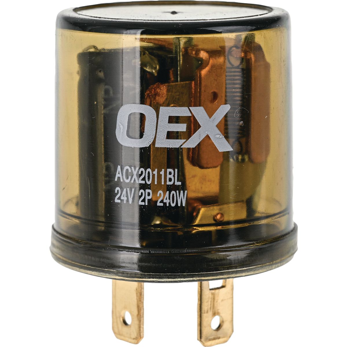 OEX Flasher Relay 24V Electronic 126W (Max) - 2 Terminals ACX2011BL