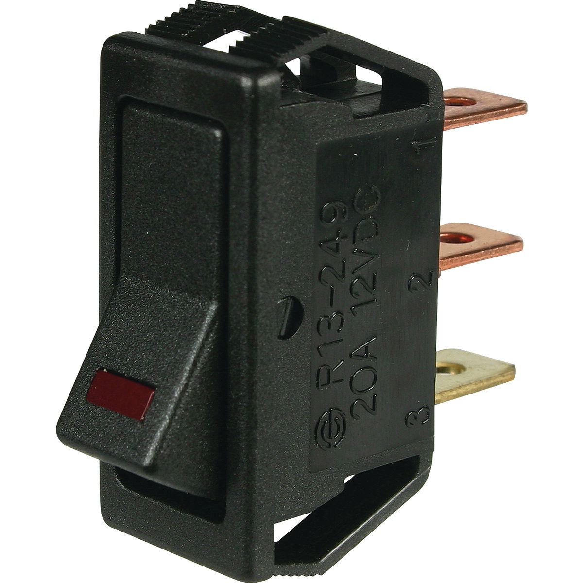 OEX Rocker Switch On/Off Spst 12V Red Illuminated (Contacts Rated 20A @ 12V) ACX3745BL