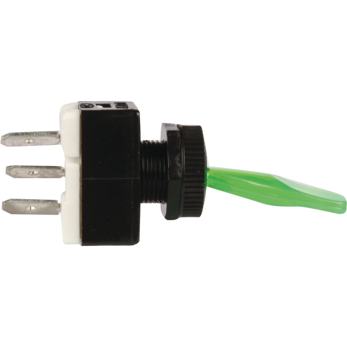 OEX Toggle Switch On/Off Spst 12V Green Illuminated (Contacts Rated 20A @ 12V) ACX3857BL