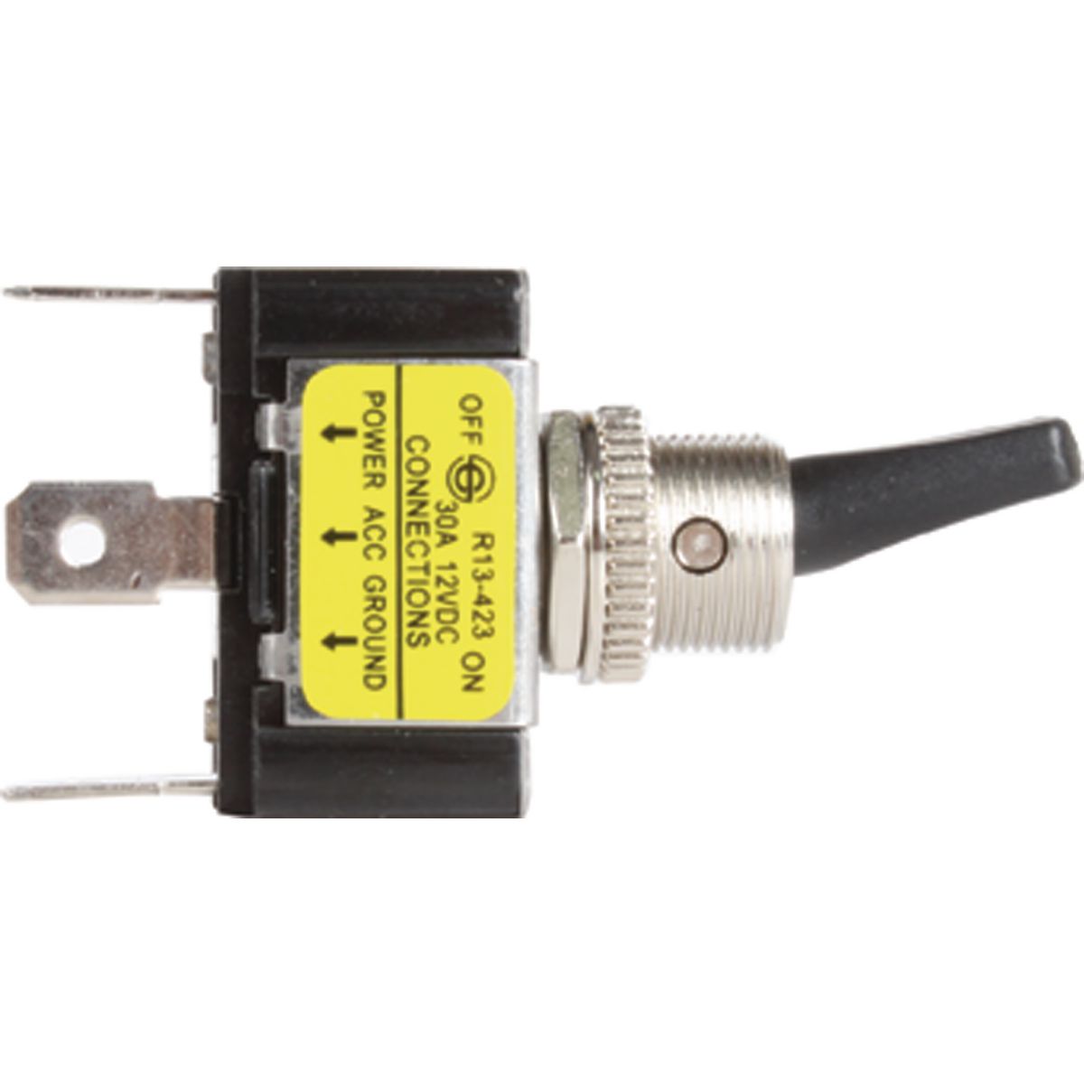 OEX Toggle Switch On - Off - Spst 12V Blue Illuminated (Contacts Rated 20A @ 12V) ACX3885BL
