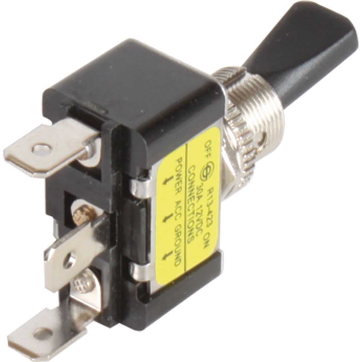 OEX Toggle Switch On - Off - Spst 12V Blue Illuminated (Contacts Rated 20A @ 12V) ACX3885BL