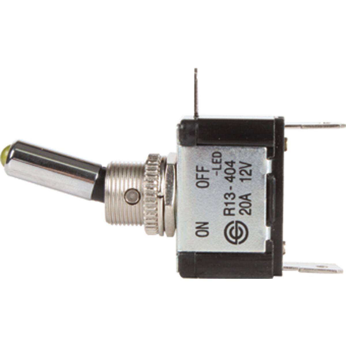 OEX Toggle Switch On/Off Spst 12V Amber Illuminated (Contacts Rated 20A @ 12V) ACX3888BL