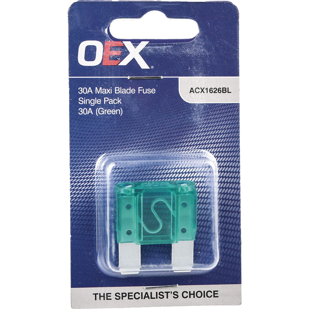 OEX Fuse Maxi Blade 30A Green ACX1626BL