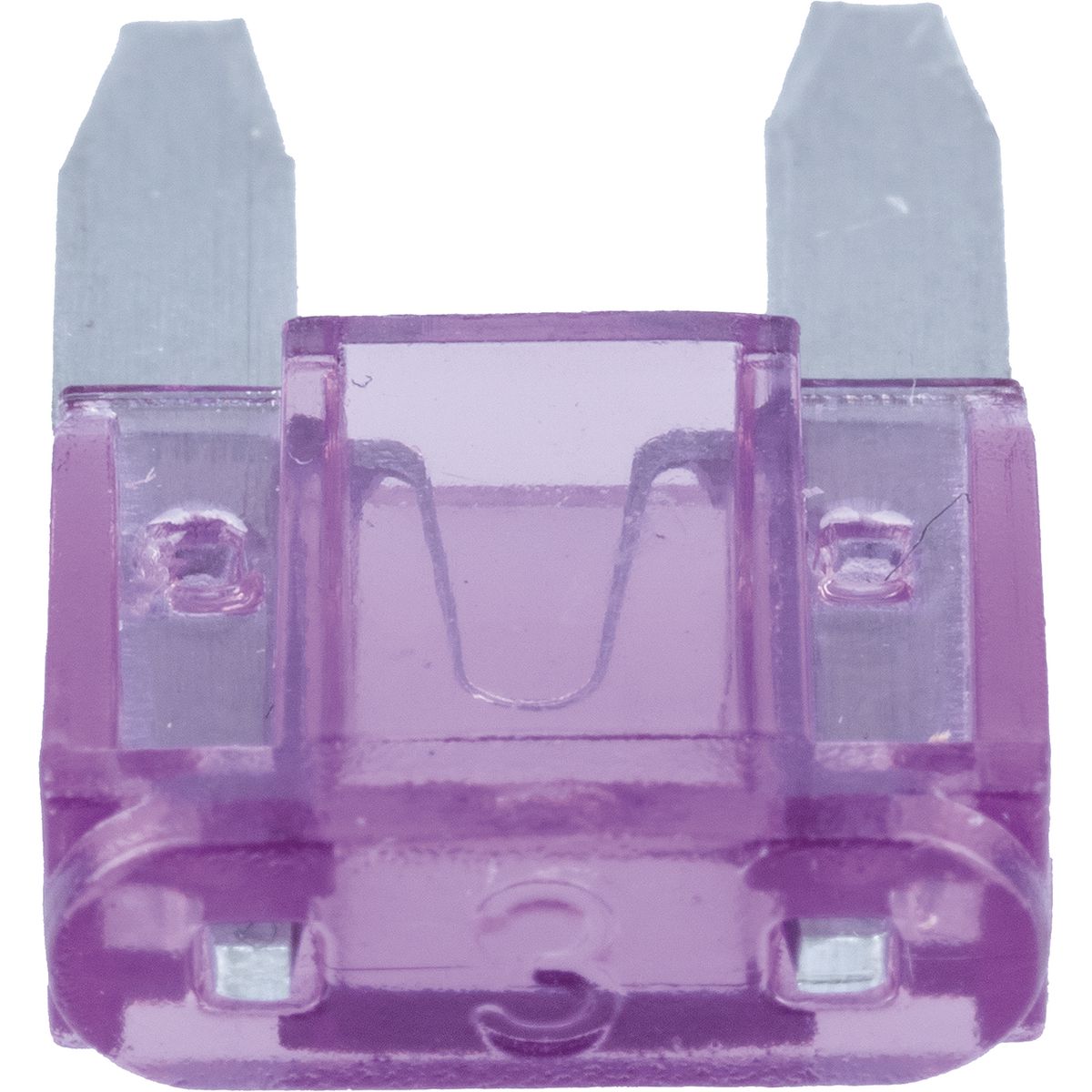 OEX Mini Blade Fuse, 3A Violet - Pack Of 5 ACX1650BL