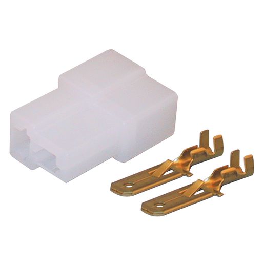 OEX Qc Connector Male White 3 Pole - 10 Pce ACX2733
