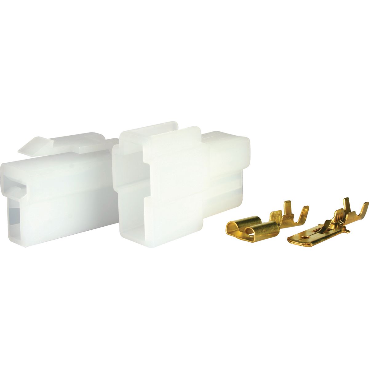 OEX Qc Connector Male/Female White 2 Pole - 1 Kit ACX2732BL