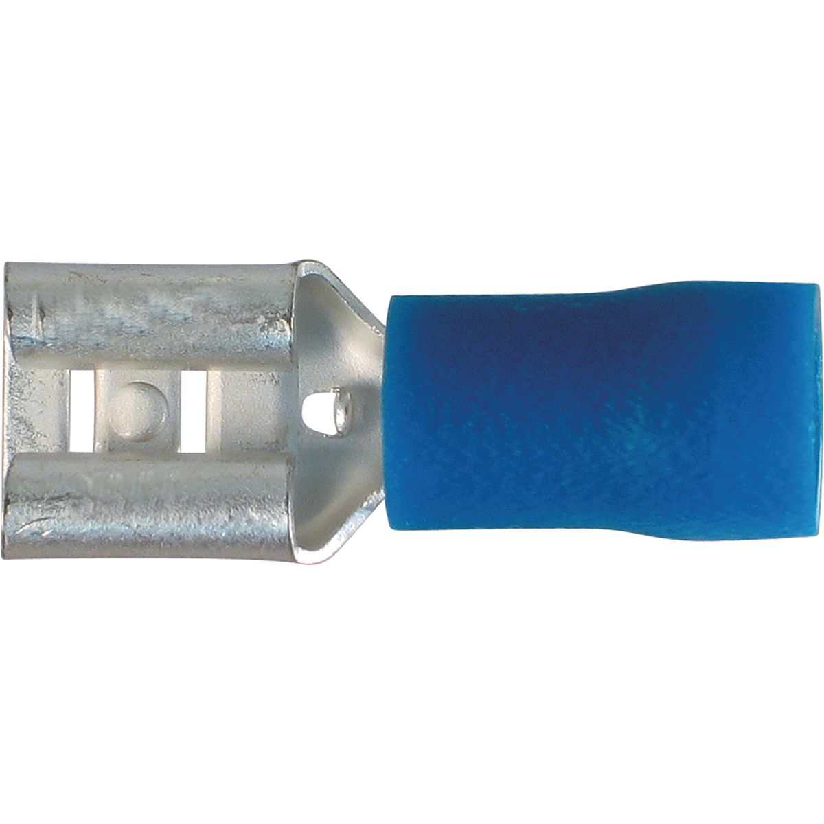 OEX Crimp Terminal Female Blade Blue Terminal Entry 6.3 X 0.8mm Vinyl 14 Pce ACX3017BL