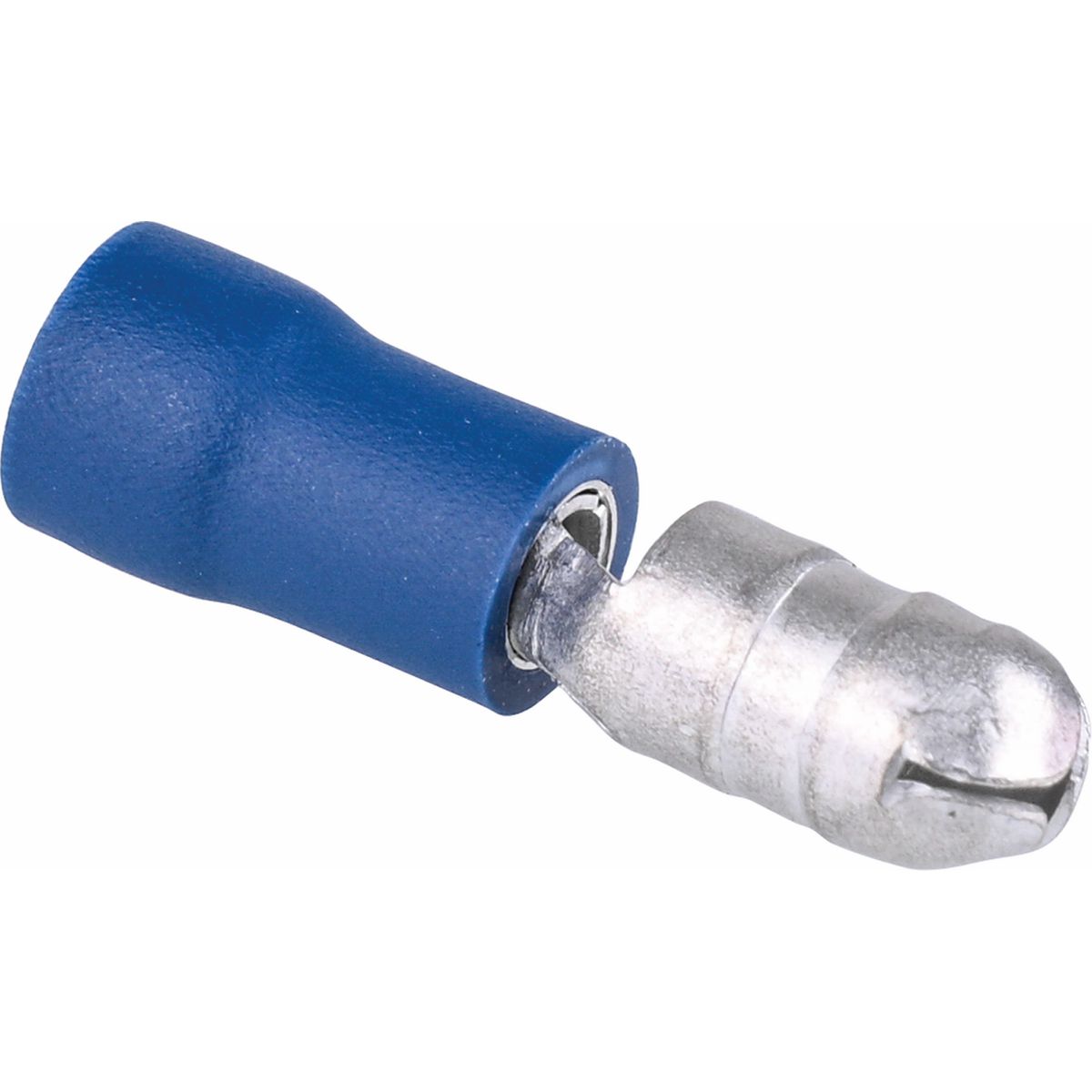 OEX Crimp Terminal Male Bullet Blue Terminal Size 5mm Vinyl 14 Pce ACX3029BL
