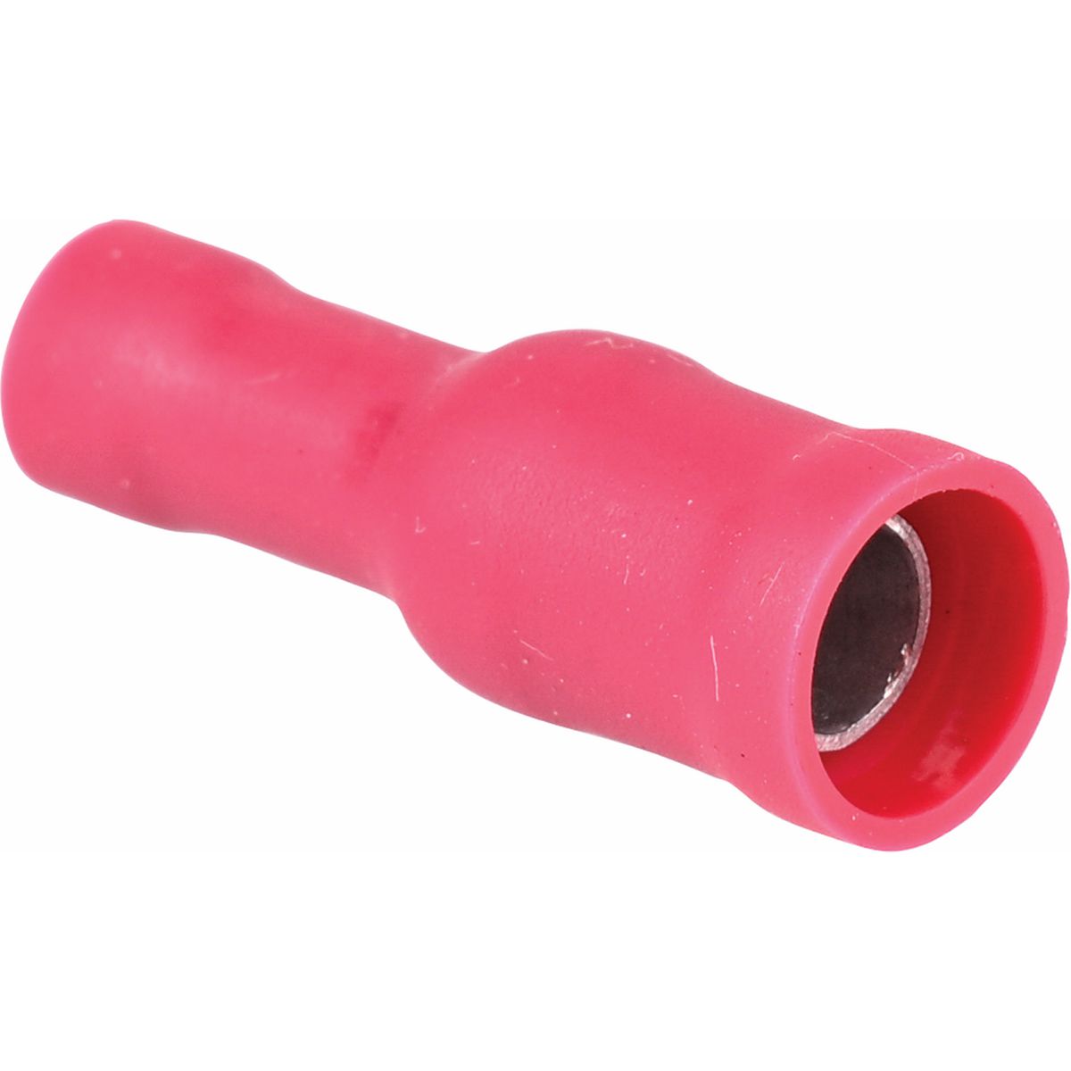 OEX Crimp Terminal Female Bullet Red Terminal Size 4mm Vinyl 12 Pce ACX3033BL