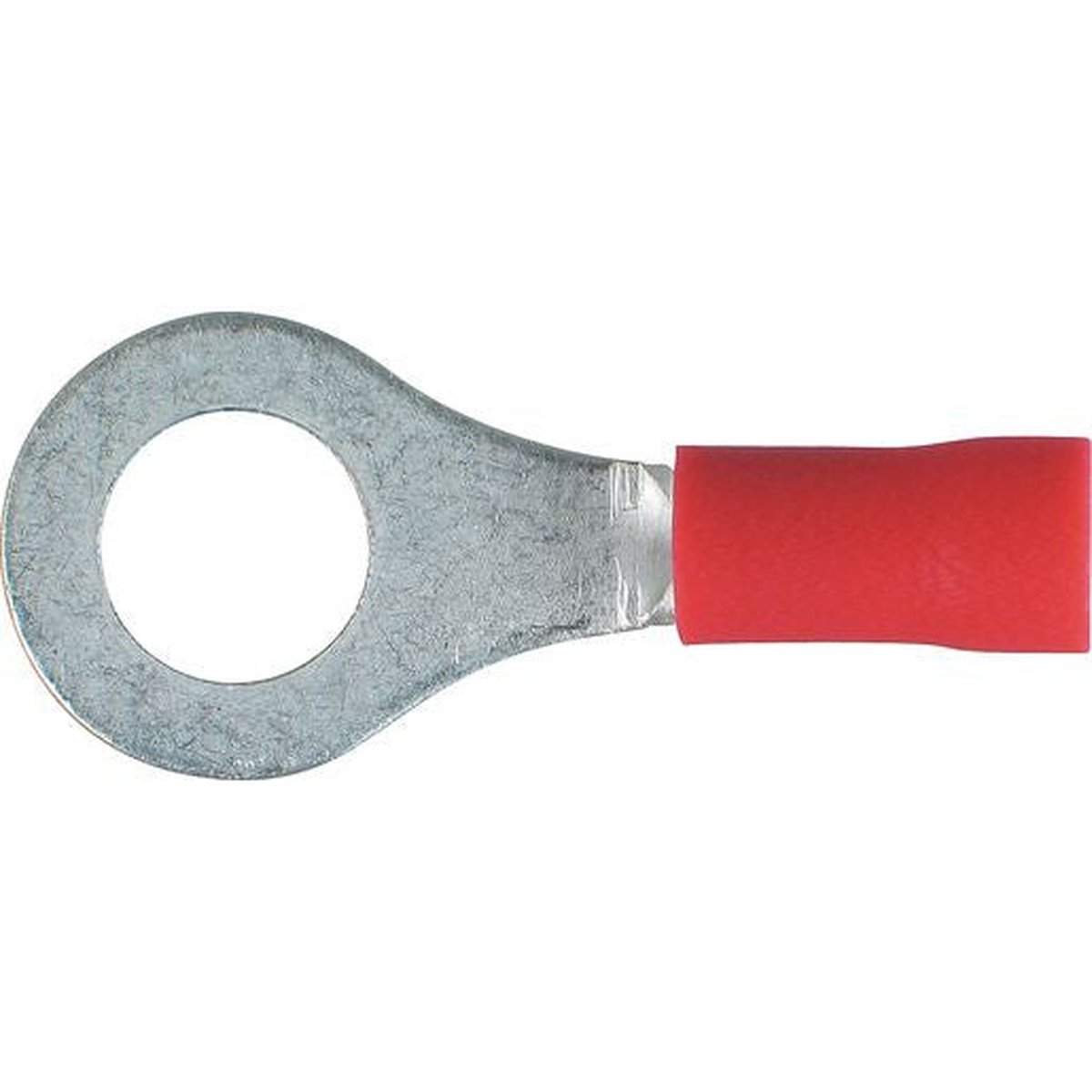 OEX Crimp Terminal Ring Red 6.3mm Vinyl (100 Pack) ACX3051