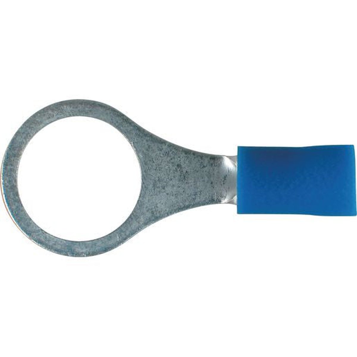 OEX Crimp Terminal Ring Blue 9.5mm Vinyl (100 Pack) ACX3057