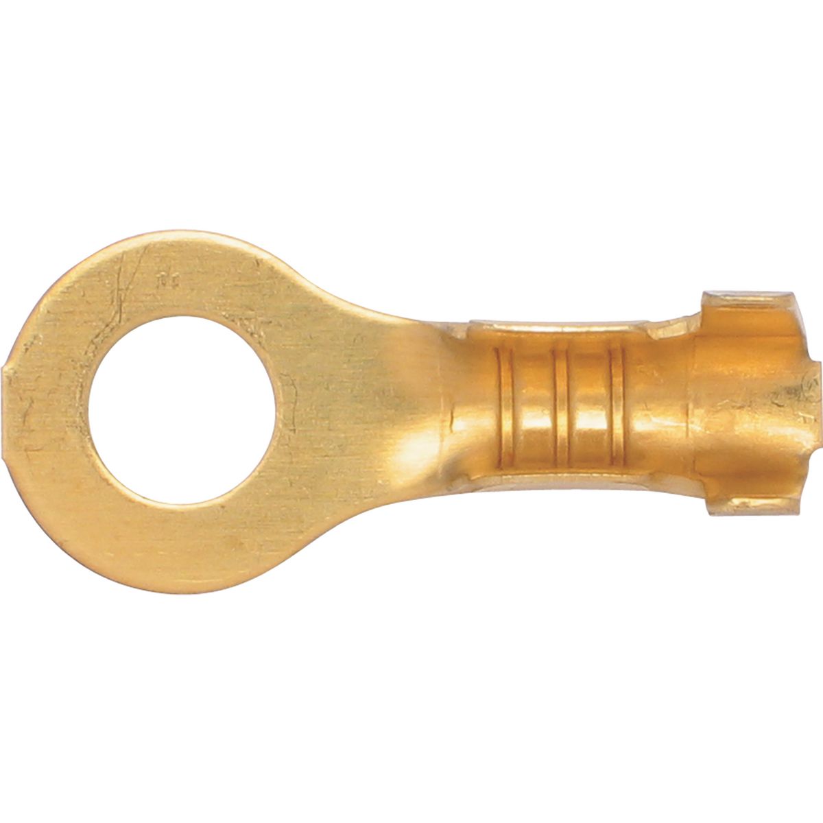 OEX Crimp Terminal Ring Brass Id 4.3mm Non Insulated 100 Pce ACX3083
