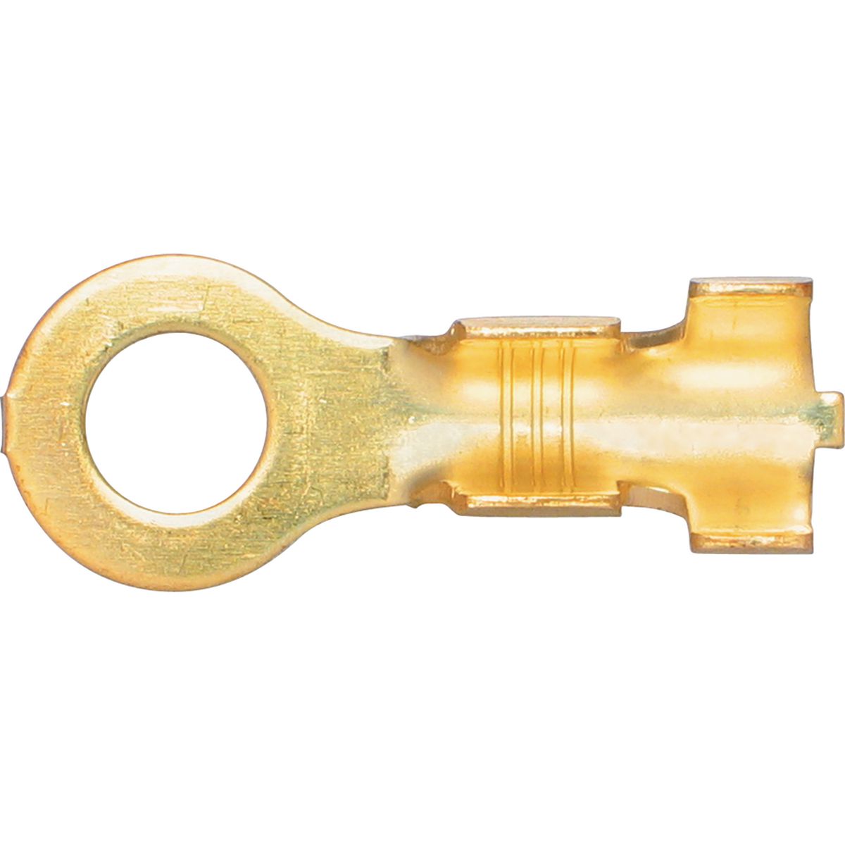 OEX Crimp Terminal Ring Brass Id 6mm Non Insulated 100 Pce ACX3084