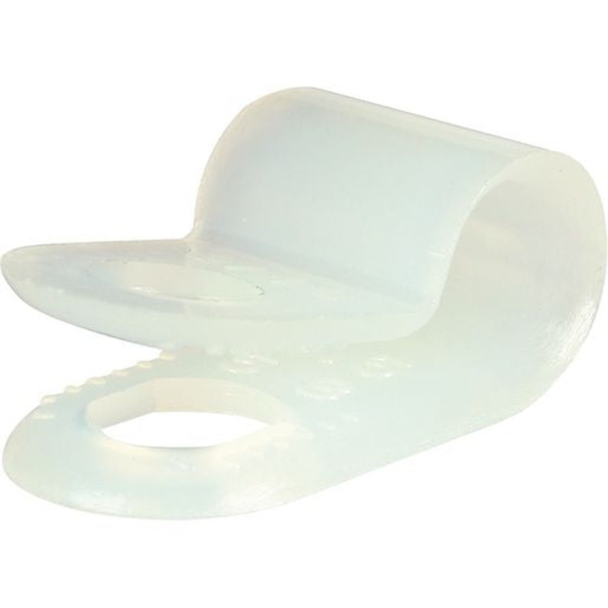 OEX P-Clip 4.6mm Nylon White 100 Pack ACX1300