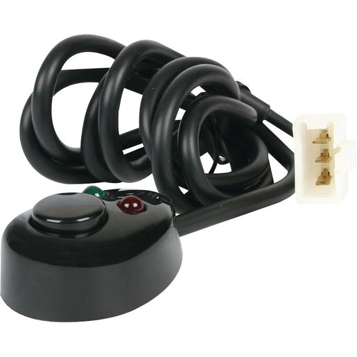 OEX Push Button Switch On/Off Spst 12V Green/Red Illuminated (Contacts Rated 10A @ 12V) ACX3678
