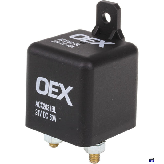 OEX Heavy Duty Relay 24V Normally Open 60A ACX2031