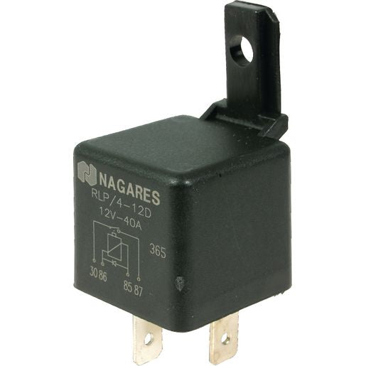 OEX Mini Relay 12V Normally Open 40A - Diode Protected ACX1973D