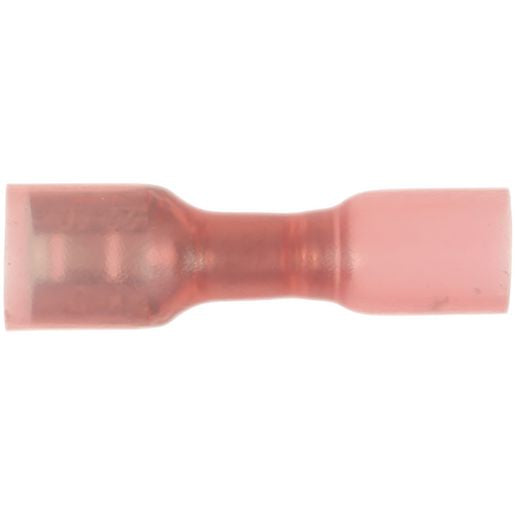 OEX Crimp Terminal Female Blade Red Terminal Entry 6.3 X 0.8mm Heat Shrinkable 50 Pce ACX3182